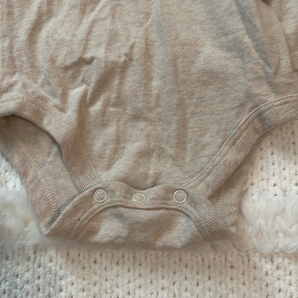 Garanimals Animal face romper tan & pink pants Baby girls size 12 M bundle of 2 - Picture 7 of 13